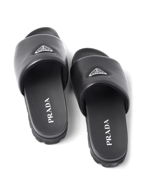 designer Prada flip flops